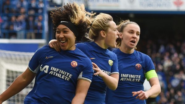 In a thrilling and fiercely contested match at Stamford Bridge, Chelsea defeated Manchester United 3-1 thanks to a superb hat-trick from Lauren James.
